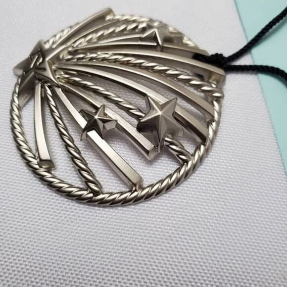 DAVID YURMAN 2021 ANGELIKA HOLIDAY COLLECTIBLE SHOOTING STAR ORNAMENT PENDANT - Picture 6 of 9